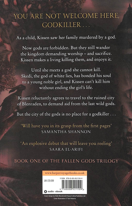 Бумажная книга «Godkiller», автор Ханна Кейнер - фото №1
