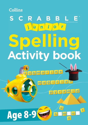 Бумажная книга «SCRABBLE™ Junior Spelling Activity Book Age 8-9», автор Коллин Скраббл - фото №1