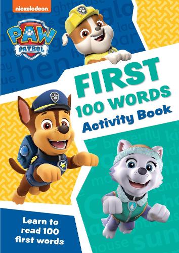 Паперова книга «PAW Patrol First 100 Words Activity Book: Get Set for School!», автор Collins Preschool - фото №1