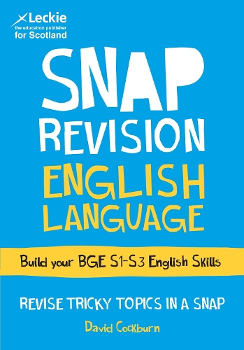 Паперова книга «BGE English Language: Revision Guide for S1 to S3 English», автор Девід Кокберн - фото №1