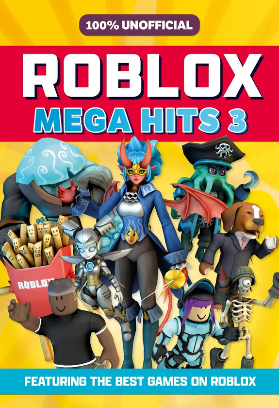 Паперова книга «100% Unofficial Roblox Mega Hits 3» - фото №1