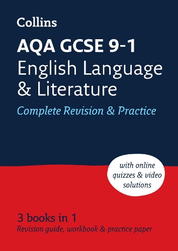 Бумажная книга «AQA GCSE 9-1 English Language and Literature Complete Revision & Practice: Ideal for the 2024 and 2025 Exams», автор Collins GCSE - фото №1