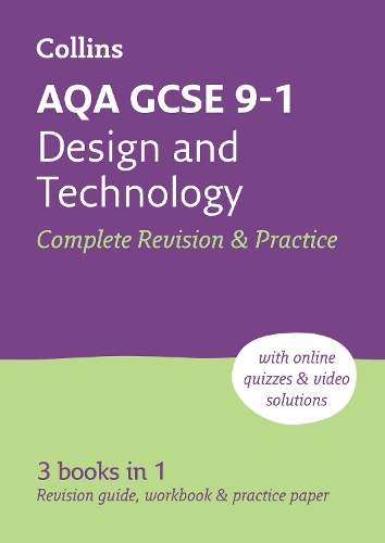 [object Object] «AQA GCSE 9-1 Design & Technology Complete Revision & Practice: Ideal for the 2024 and 2025 Exams», автор Collins GCSE - фото №1