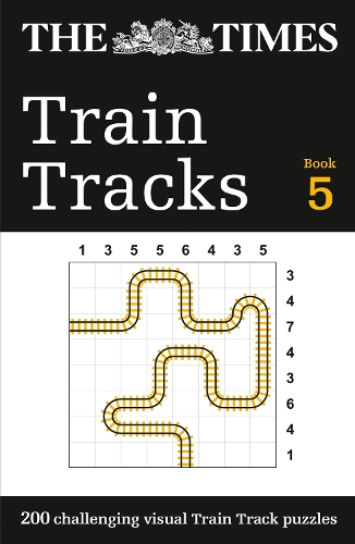 [object Object] «The Times Train Tracks Book 5: 200 Challenging Visual Logic Puzzles», автор The Times Mind Games - фото №1