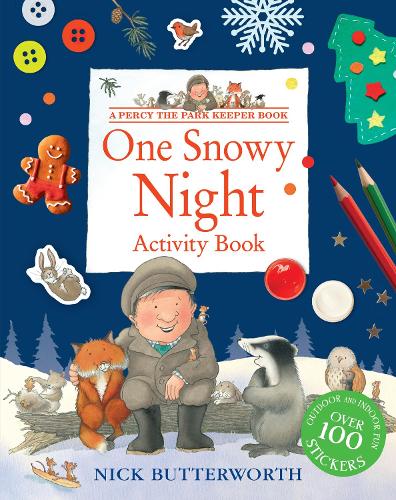 Паперова книга «One Snowy Night Activity Book», автор Нік Баттерворт - фото №1