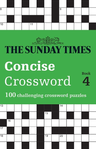 Паперова книга «The Sunday Times Concise Crossword Book 4: 100 Challenging Crossword Puzzles», автор Пітер Бідлкомб - фото №1