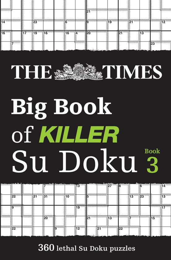 Бумажная книга «The Times Big Book of Killer Su Doku book 3. 360 Lethal Su Doku Puzzles» - фото №1