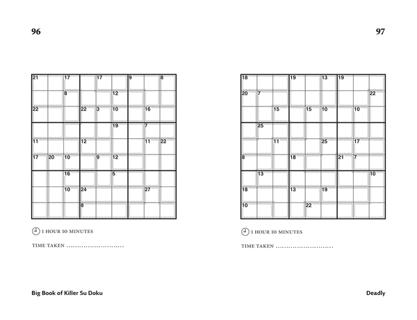 Бумажная книга «The Times Big Book of Killer Su Doku book 3. 360 Lethal Su Doku Puzzles» - фото №1