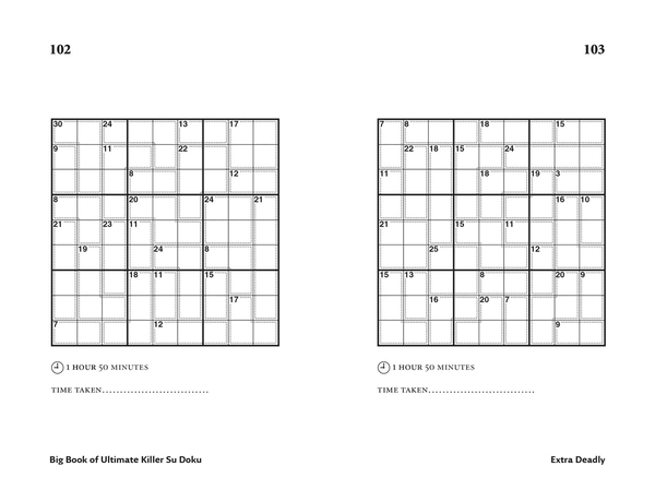 Паперова книга «The Times Big Book of Ultimate Killer Su Doku book 3. 360 of the Deadliest Su Doku Puzzles» - фото №1
