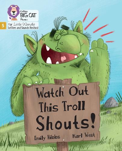 Бумажная книга «Watch Out This Troll Shouts!: Phase 5 Set 5 Stretch and Challenge», автор Эмили Хиббс - фото №1
