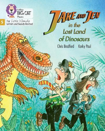 Бумажная книга «Jake and Jen in the Lost Land of Dinosaurs: Phase 5 Set 4 Stretch and Challenge», автор Крис Брэдфорд - фото №1