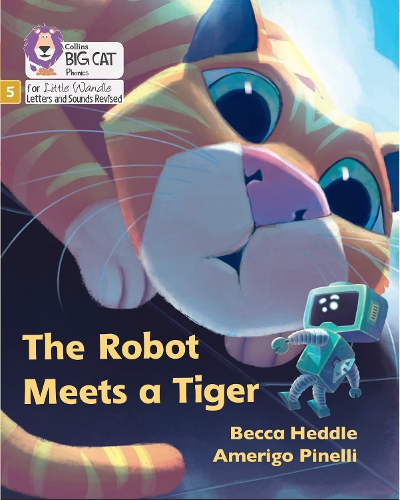 [object Object] «The Robot Meets a Tiger: Phase 5 Set 2», автор Бекка Хеддл - фото №1