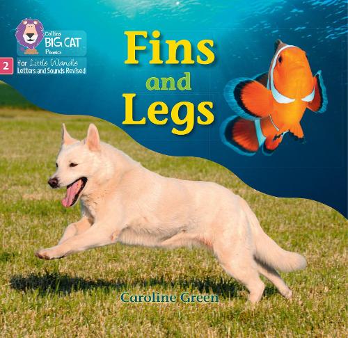 Паперова книга «Fins and Legs: Phase 2 Set 4 Blending Practice», автор Керолайн Грін - фото №1