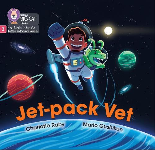 Бумажная книга «Jet-pack Vet: Phase 2 Set 5 Blending Practice», автор Шарлотта Рэйби - фото №1