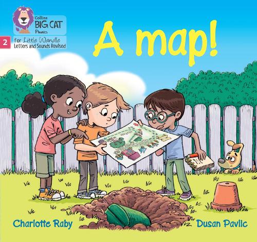 Бумажная книга «A map!: Phase 2 Set 2 Blending Practice», автор Шарлотта Рэйби - фото №1