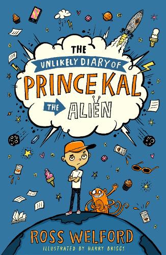 Бумажная книга «The Unlikely Diary of Prince Kal the Alien», автор Росс Уэлфорд - фото №1