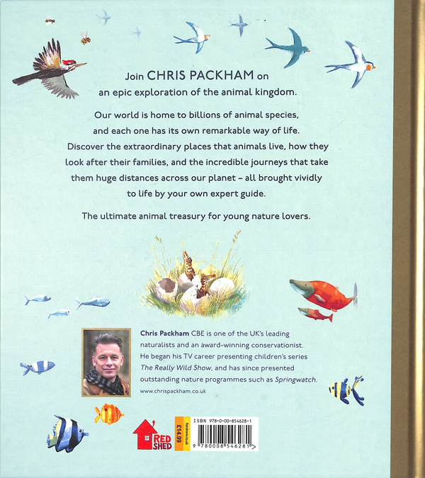 Бумажная книга «Amazing Animal Treasury», автор Крис Пэкхэм - фото №1