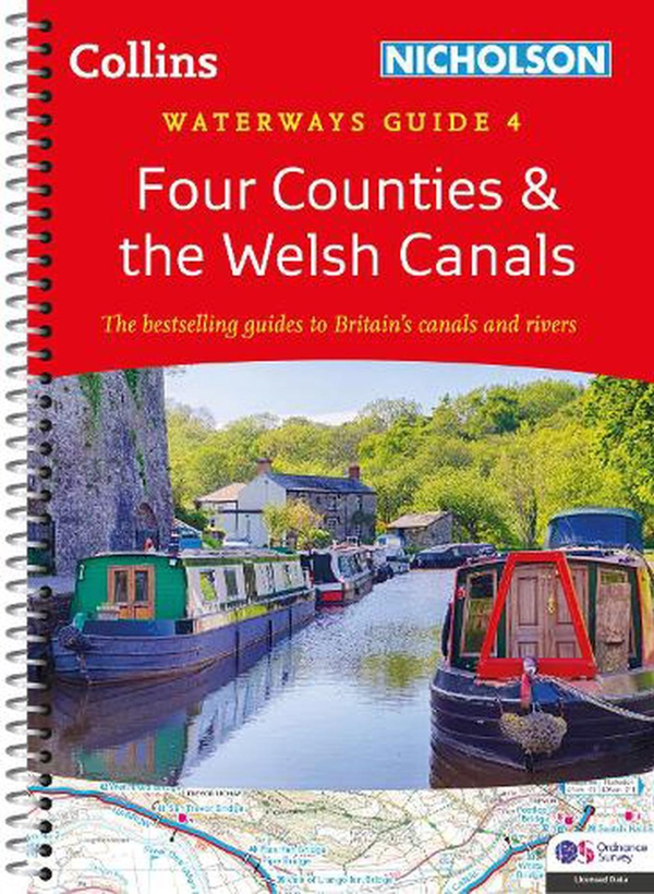 Бумажная книга «Four Counties and the Welsh Canals» - фото №1
