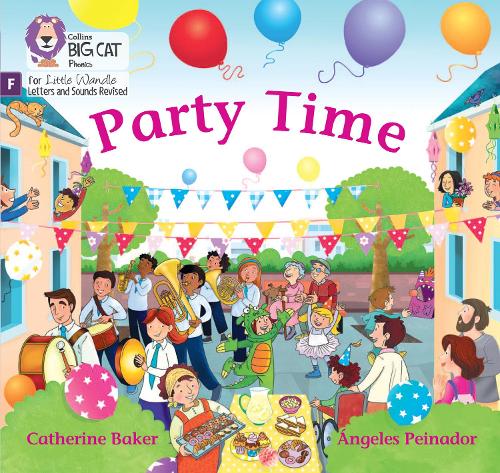 Паперова книга «Party Time!: Foundations for Phonics», автор Кетрін Бейкер - фото №1