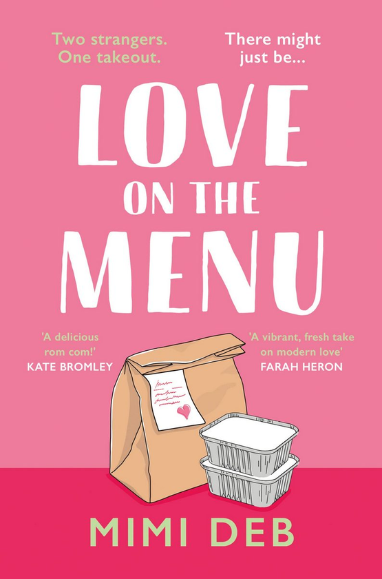 Паперова книга «Love on the Menu», автор Мімі Деб - фото №1