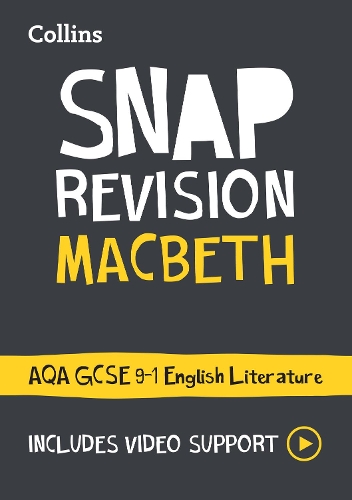 Бумажная книга «Macbeth: AQA GCSE 9-1 English Literature Text Guide: Ideal for the 2024 and 2025 Exams», автор Collins GCSE - фото №1