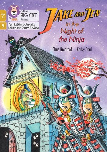 Бумажная книга «Jake and Jen in the Night of the Ninja: Phase 5 Set 5», автор Крис Брэдфорд - фото №1