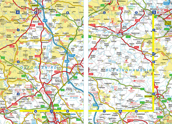 Паперова книга «South East England A-Z Road Atlas» - фото №1