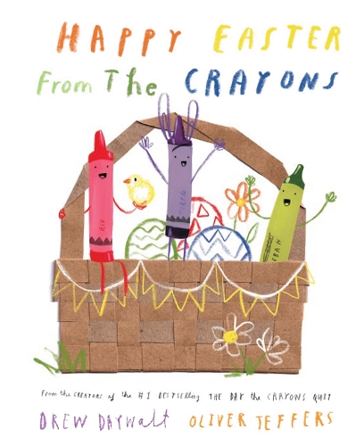 Бумажная книга «Happy Easter from the Crayons», автор Дрю Дейволт - фото №1