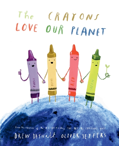 Бумажная книга «The Crayons Love our Planet», автор Дрю Дейволт - фото №1