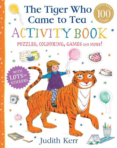 Бумажная книга «The Tiger Who Came to Tea Activity Book», автор Джудит Керр - фото №1