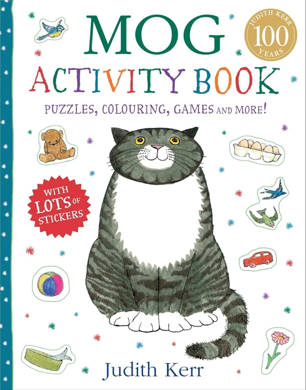 Паперова книга «Mog Activity Book», автор Джудіт Керр - фото №1