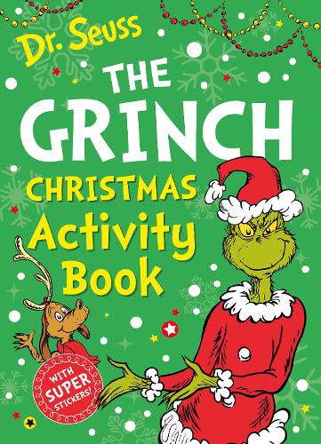 Бумажная книга «The Grinch Christmas Activity Book», автор Сьюз - фото №1