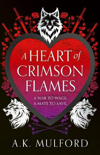 Бумажная книга «A Heart of Crimson Flames», автор А. К. Малфорд - фото №1