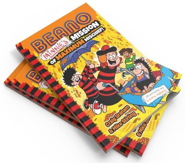 Бумажная книга «Beano Minnie's Mission of Maximum Mischief», авторов Крейг Грэм, Майк Стирлинг - фото №1