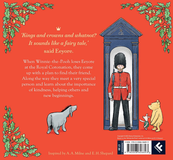 Бумажная книга «Winnie-the-Pooh Meets the King», автор Джейн Риордан - фото №1