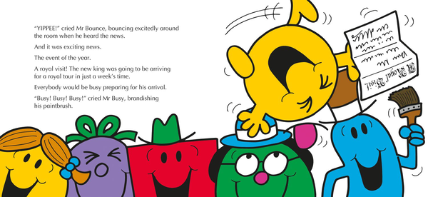 Паперова книга «Mr. Men Little Miss: The New King», автор Адам Харгрівз - фото №1