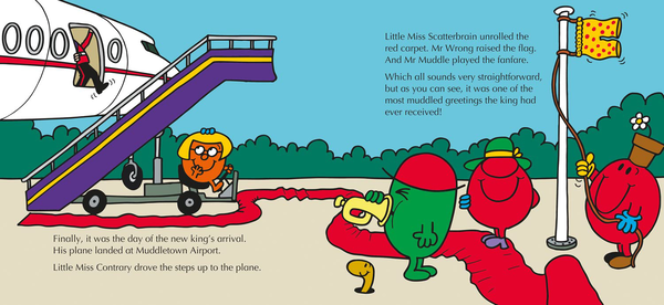 Паперова книга «Mr. Men Little Miss: The New King», автор Адам Харгрівз - фото №1