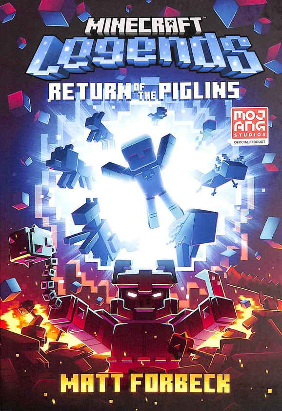 Бумажная книга «Minecraft Legends Return Of The Piglins», автор Мэтт Форбек - фото №1