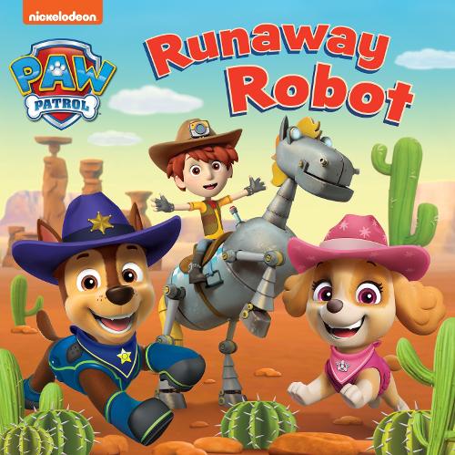 Паперова книга «PAW PATROL RUNAWAY ROBOT BOARD BOOK» - фото №1