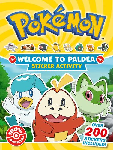 Паперова книга «Pokémon Welcome to Paldea Epic Sticker», автор Покемони - фото №1