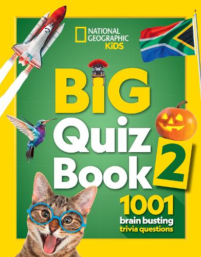 [object Object] «Big Quiz Book 2: 1001 Brain Busting Trivia Questions», автор National Geographic Kids - фото №1