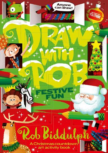 [object Object] «Draw With Rob: Festive Fun», автор Роб Биддульф - фото №1