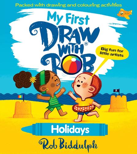 Бумажная книга «My First Draw With Rob: Holidays», автор Роб Биддульф - фото №1