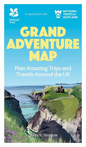 Бумажная книга «Grand Adventure Map», автор National Trust Books - фото №1