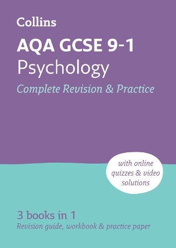 Бумажная книга «AQA GCSE 9-1 Psychology Complete Revision and Practice: Ideal for Home Learning, 2024 and 2025 Exams», автор Collins GCSE - фото №1