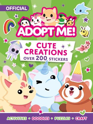 [object Object] «Adopt Me! Cute Creations Sticker Book», автор Uplift Games - фото №1
