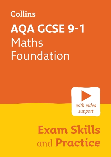 Бумажная книга «AQA GCSE 9-1 Maths Foundation Exam Skills and Practice: Ideal for the 2024 and 2025 Exams», автор Collins GCSE - фото №1