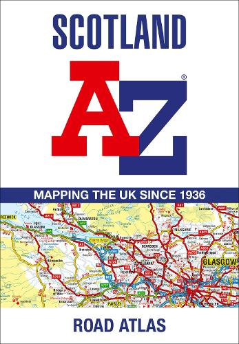 Бумажная книга «Scotland A-Z Road Atlas», автор A-Z Maps - фото №1