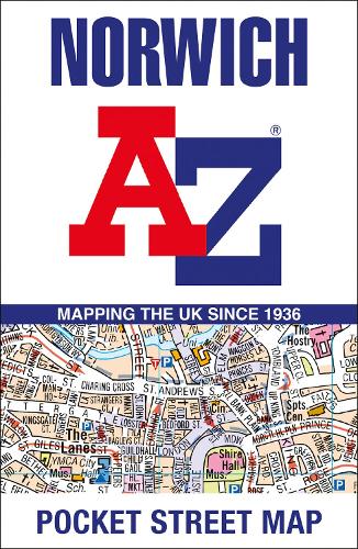 Бумажная книга «Norwich A-Z Pocket Street Map», автор A-Z Maps - фото №1