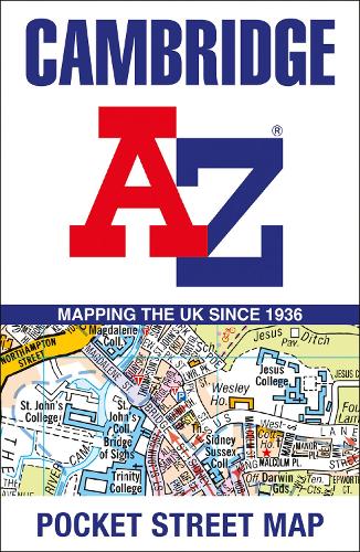 Бумажная книга «Cambridge A-Z Pocket Street Map», автор A-Z Maps - фото №1